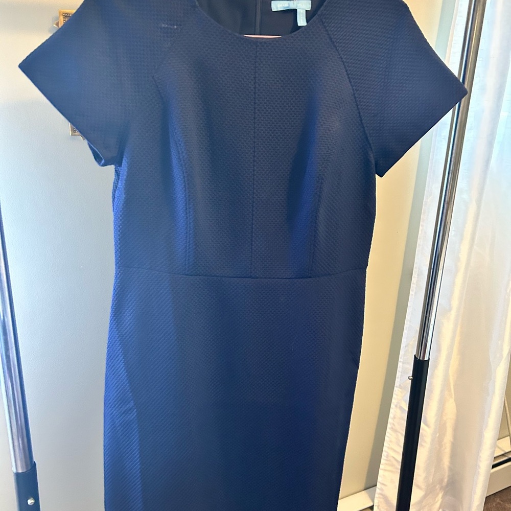 Draper James Classic Navy Midi Dress